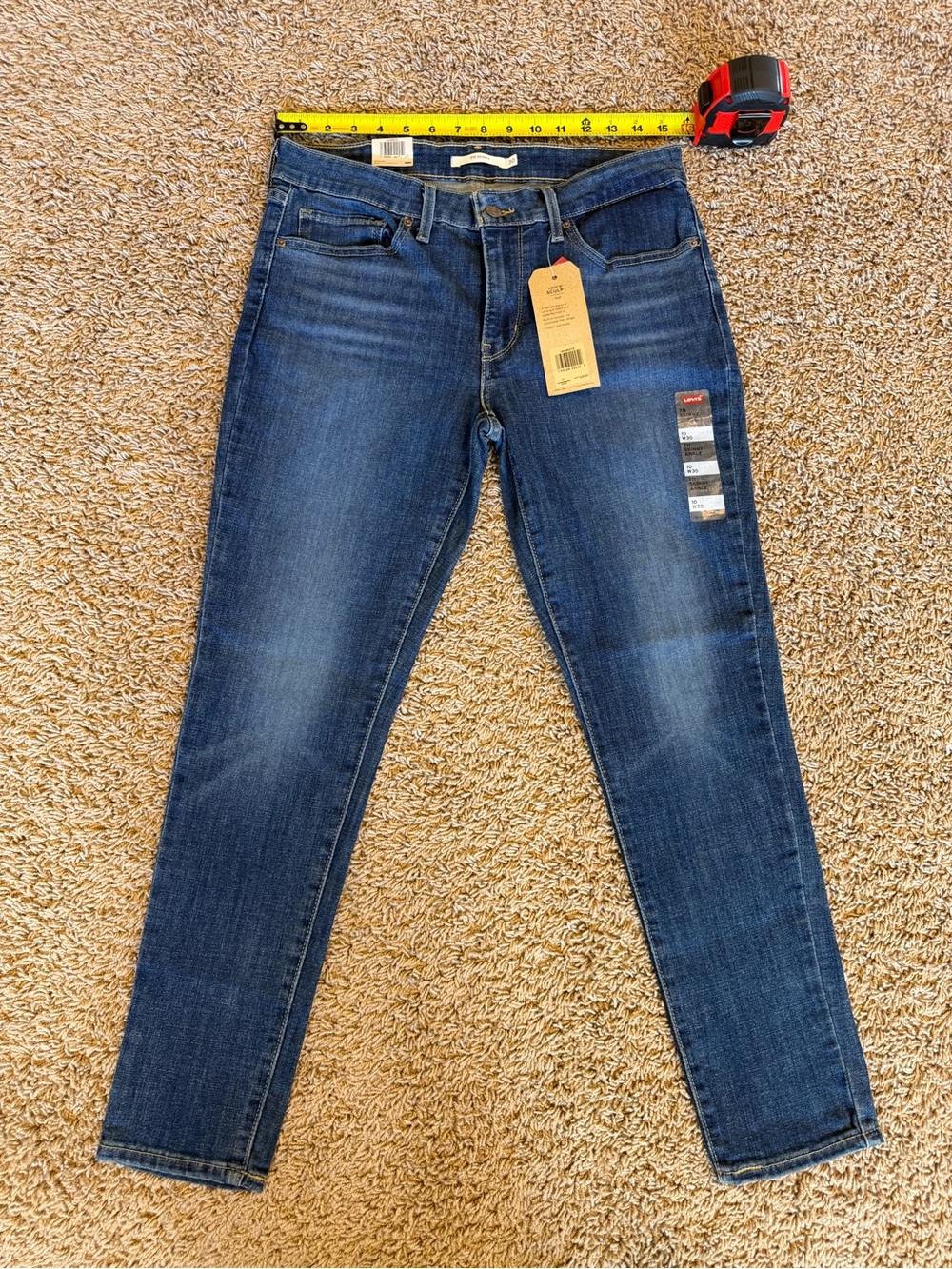 Levi's Women's Dark Blue Skinny Jeans